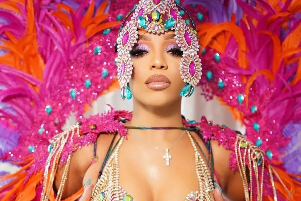 Chloe Bailey at St Lucia Carnival