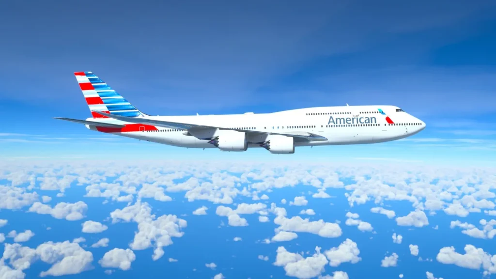 American late-night flights