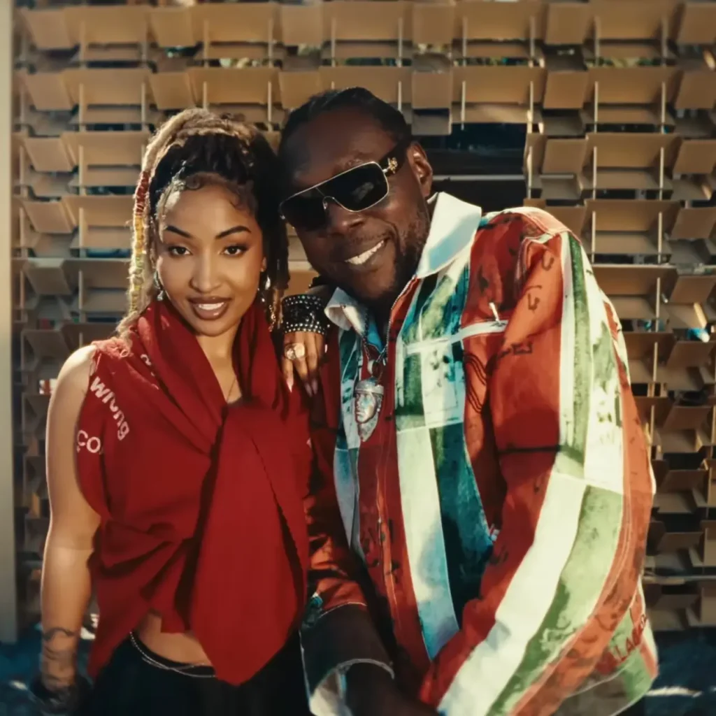 Shenseea and Vybz Kartel 