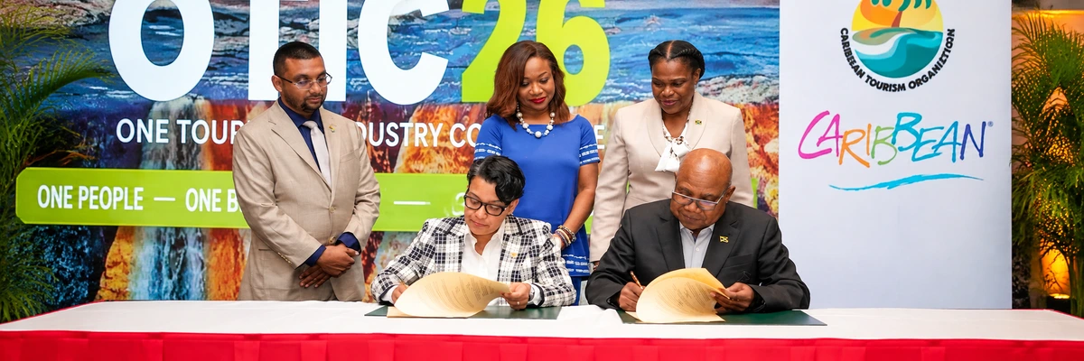 Jamaica and Guyana Sign Tourism Agreement at SOTIC 2026